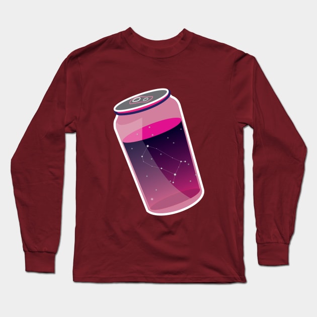 Horoscope Gemini soda Long Sleeve T-Shirt by FrontSpace